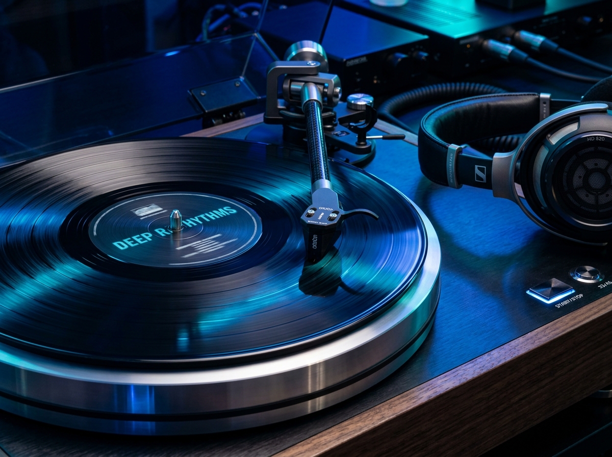 High-end vinyl music infrastructure